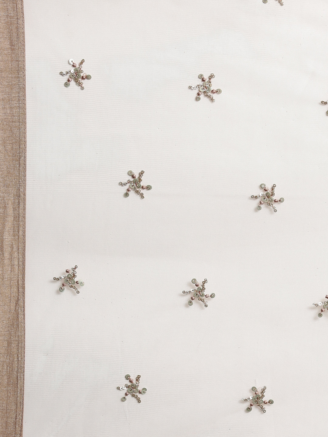 Neerus Gold Color Nett Fabric Lehenga Set