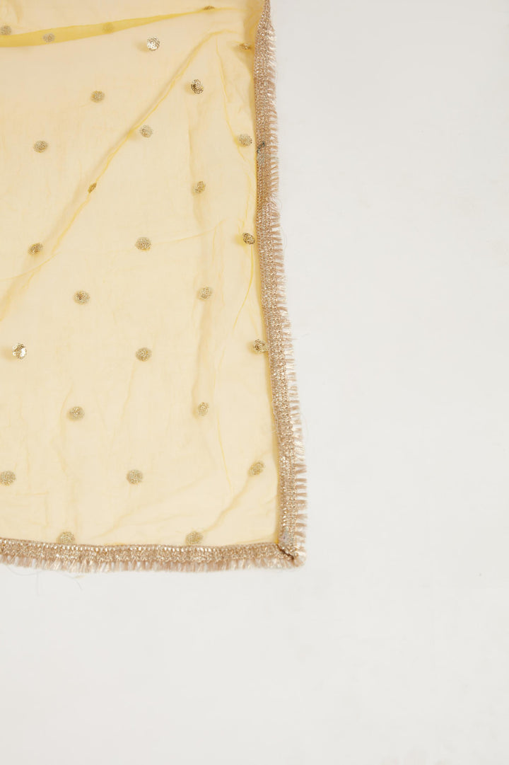 Neerus Yellow Color Georgette Fabric Ghagra Set