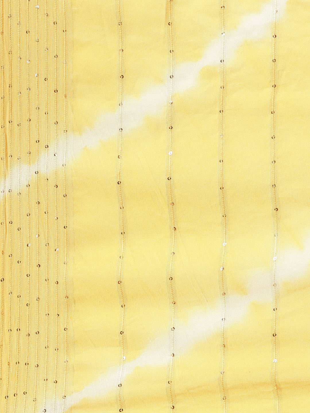 Neerus Women Yellow Yoke Design Calf Length Kurta And Trousers With Dupatta