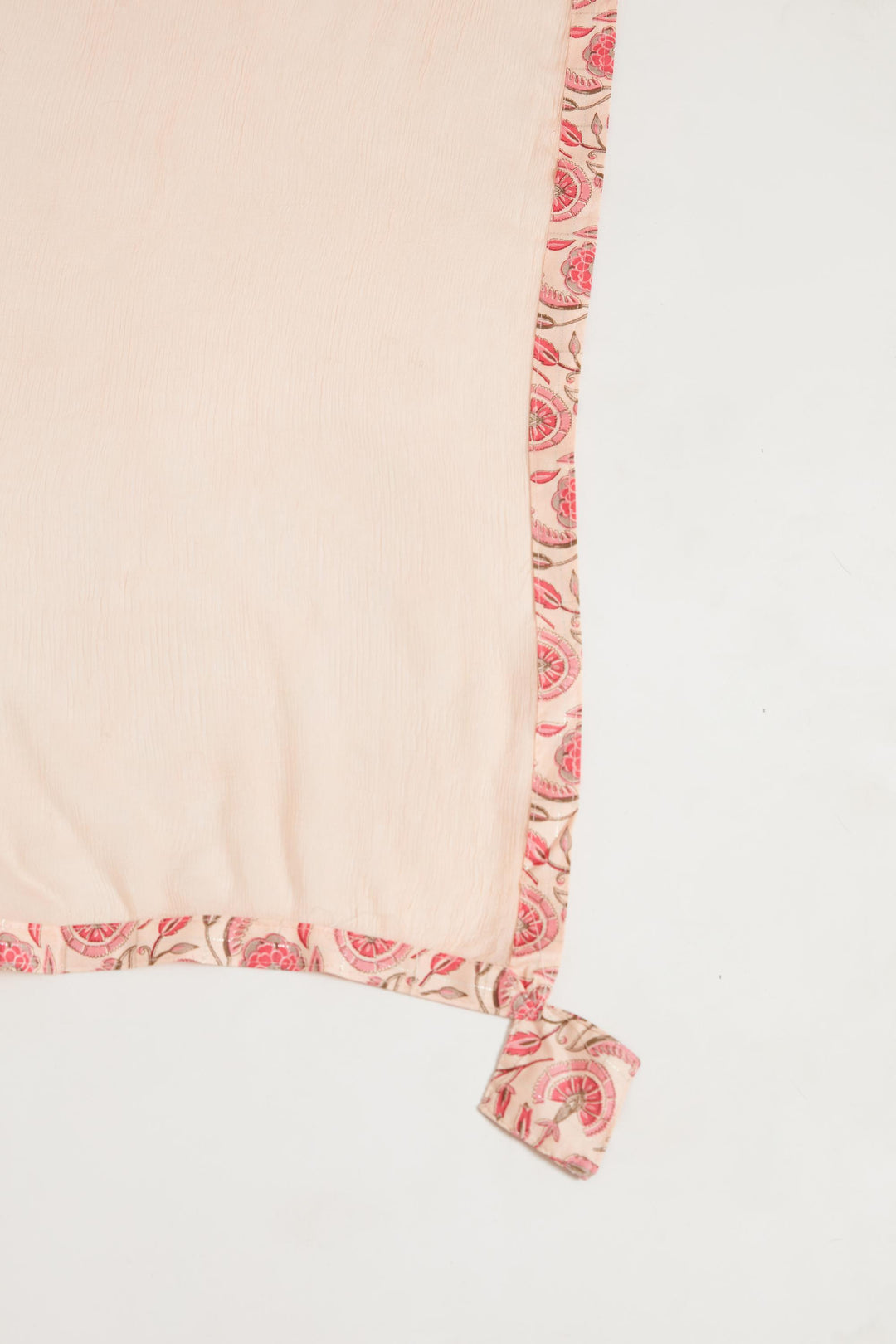 Neerus Orange cotton suit set - detail view 3