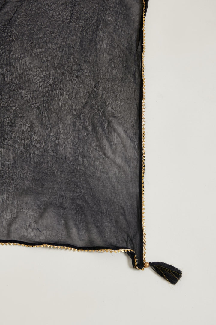 Neerus Navy Blue Color Slub Rayon Fabric Salwar Kameez