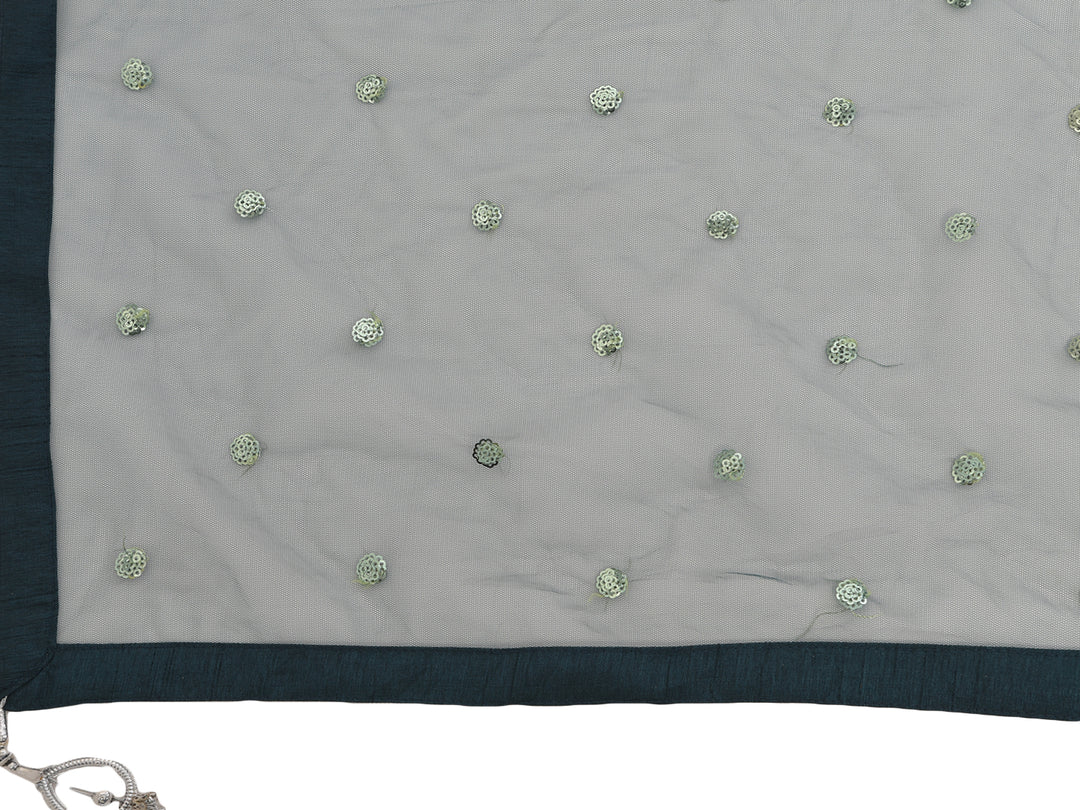 Neerus Green georgette embellished lehenga set - detail view 1