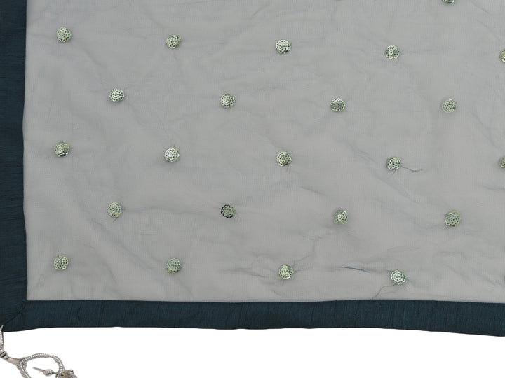 Neerus Green georgette embellished lehenga set - detail view 1