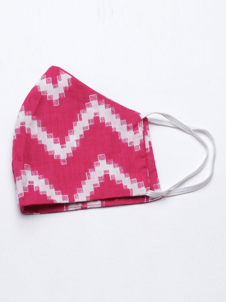 Neerus Rani Pink Color Cotton Fabric Kurta