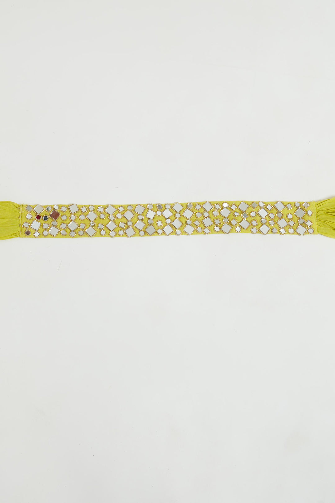 Neerus Lemon Color Georgette Fabric Anarkali Suit Set