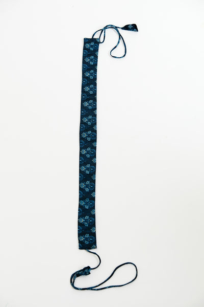 Neeru's Women Silk Navy Blue Dress