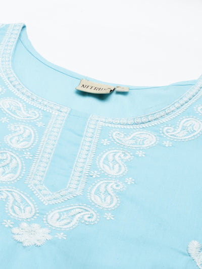 Neeru'S FEROZI Color COTTON Fabric kurta