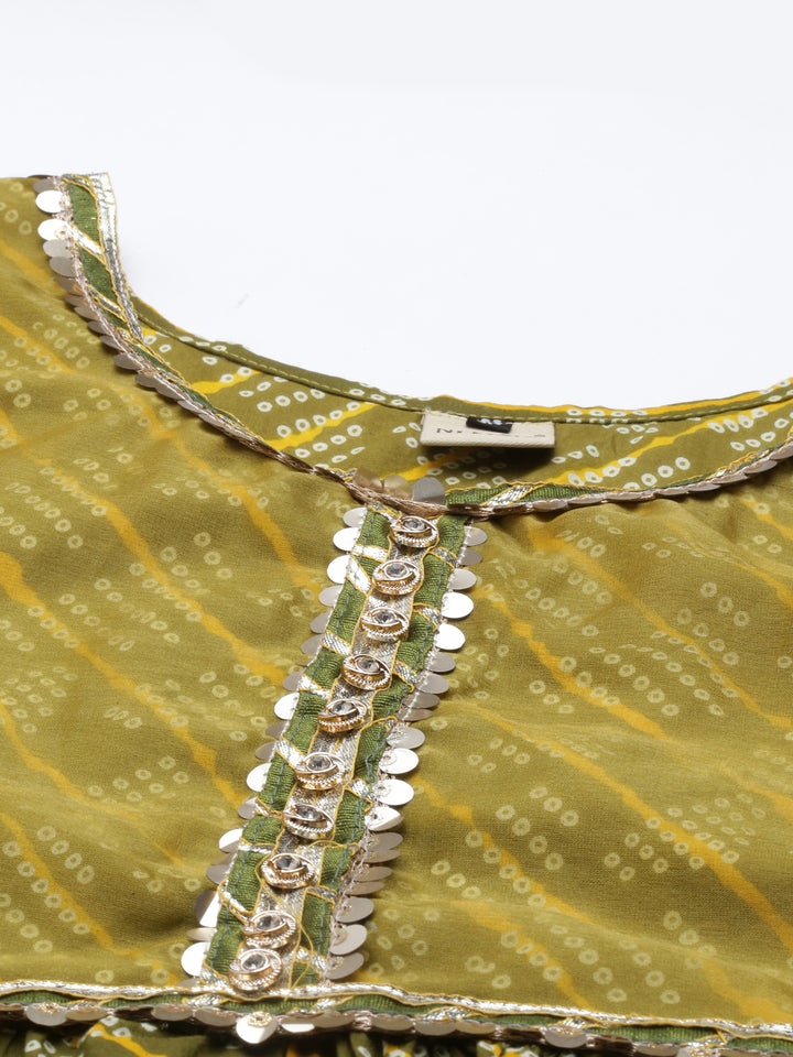 Neerus Yellow Color Jute Cotton Fabric Kurta Sets With Dupatta