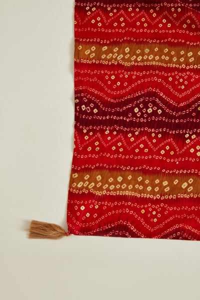 Neeru'S RED Colour COTTON Fabric SUIT