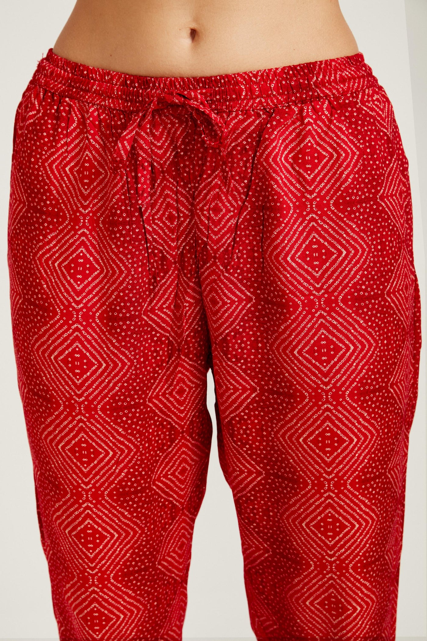 Neeru's Red Color Rayon Fabric Salwar Kameez
