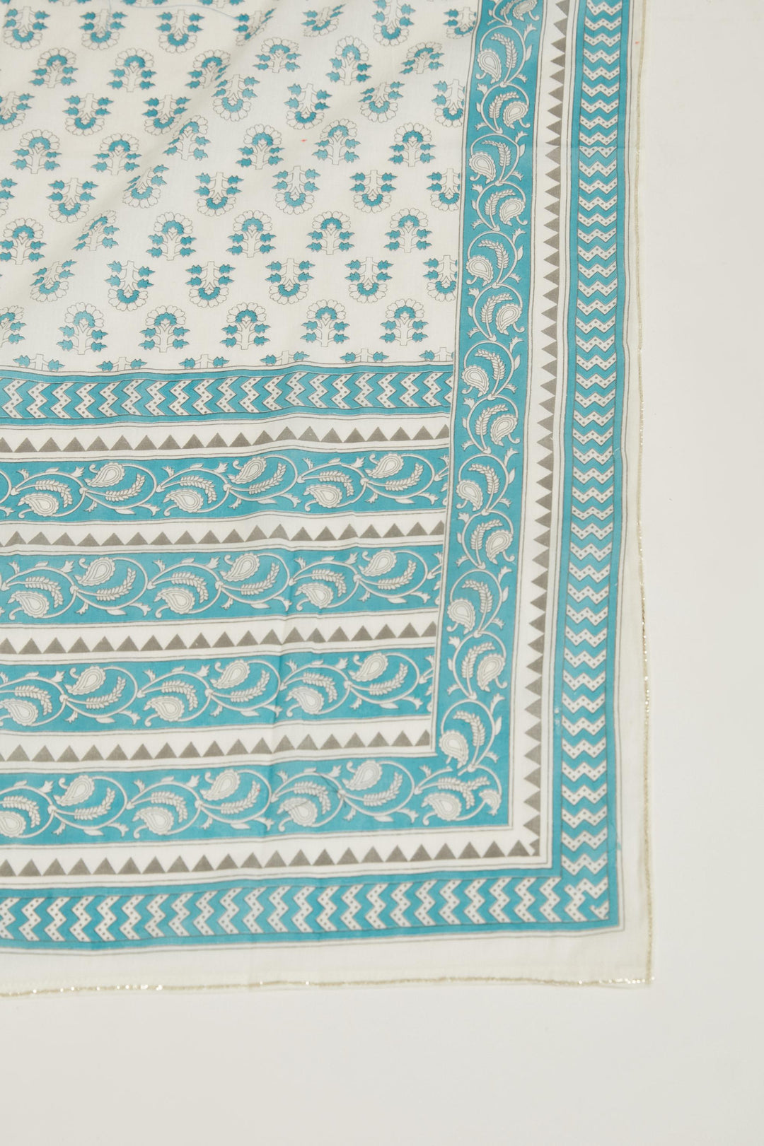 Neerus Rama Color Cotton Fabric Salwar Kameez