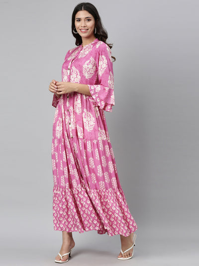 Neeru'S PINK color, SANTOON fabric Kurta