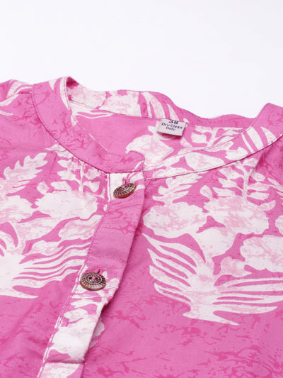 Neeru'S PINK color, SANTOON fabric Kurta