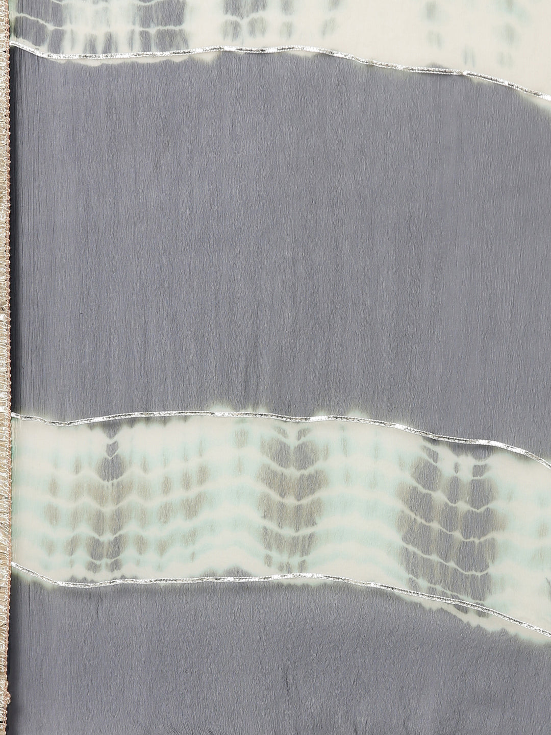 Neerus Navy Blue Regular Knee Length Printed Kurta Printed Trousers With Dupatta