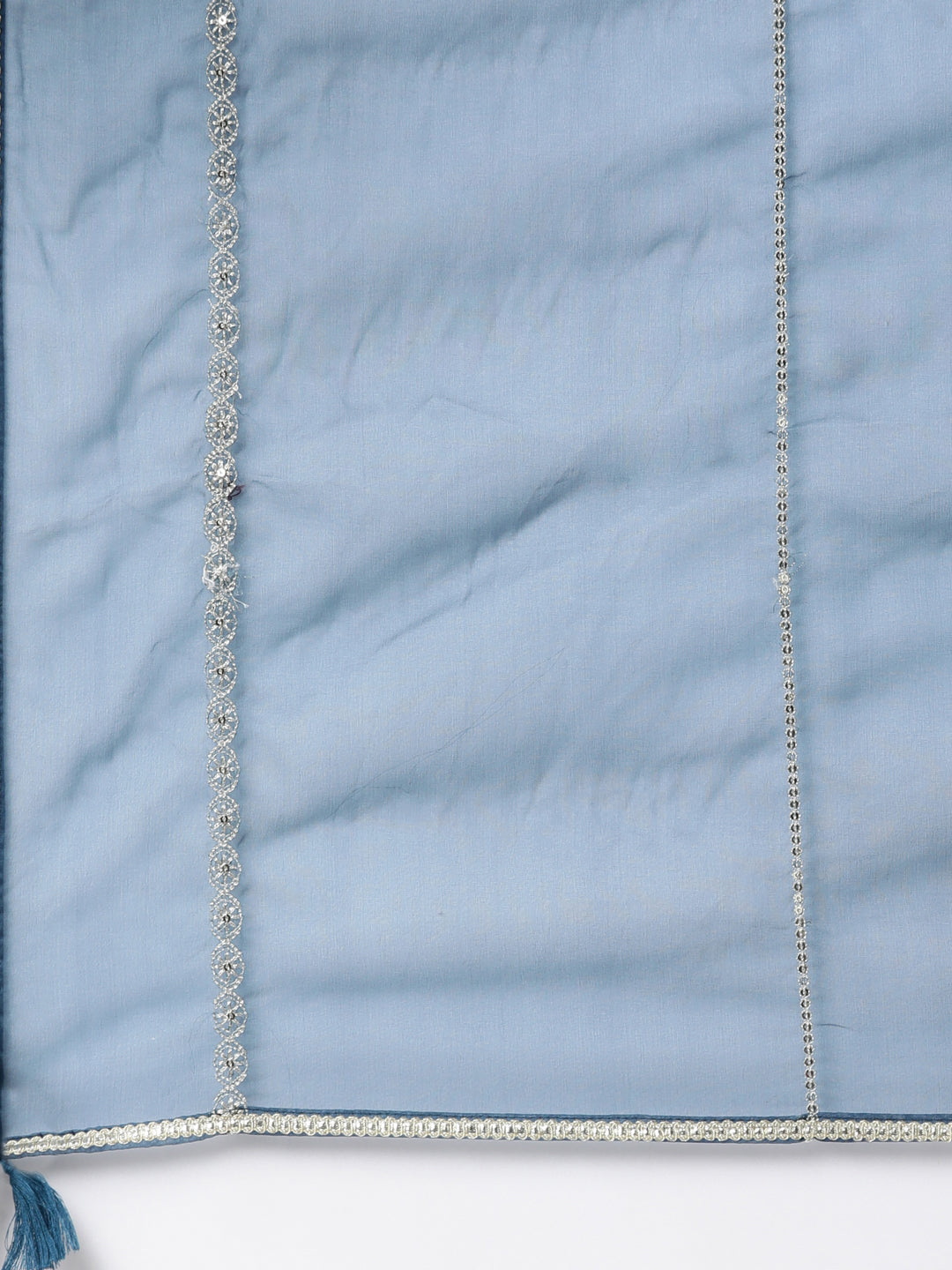 Neerus Blue Regular Knee Length Printed Readymade Suits