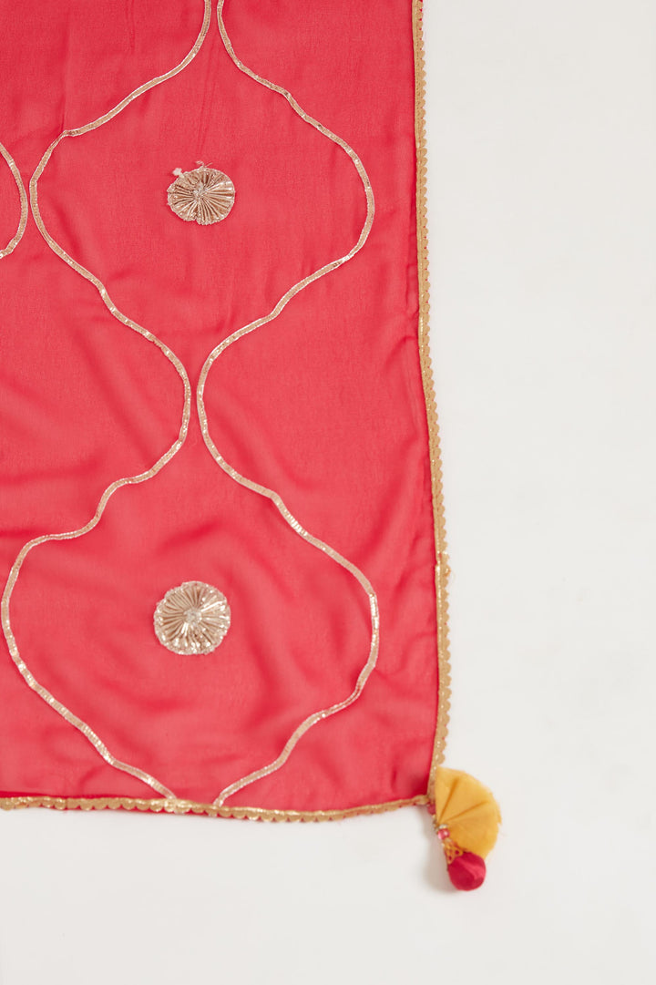 Neerus Yellow Color Chanderi Fabric Anarkali Suit