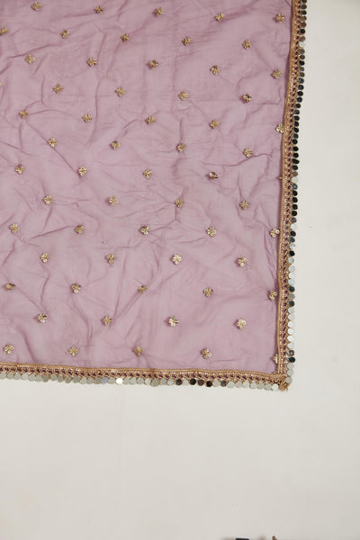 Neeru'S Purple Color Georgette Fabric Lehenga Choli