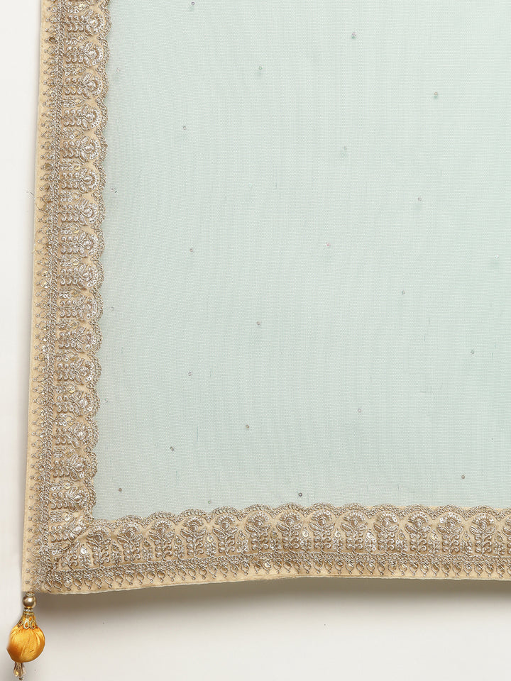 Neerus Yellow Embellished Lehenga Set