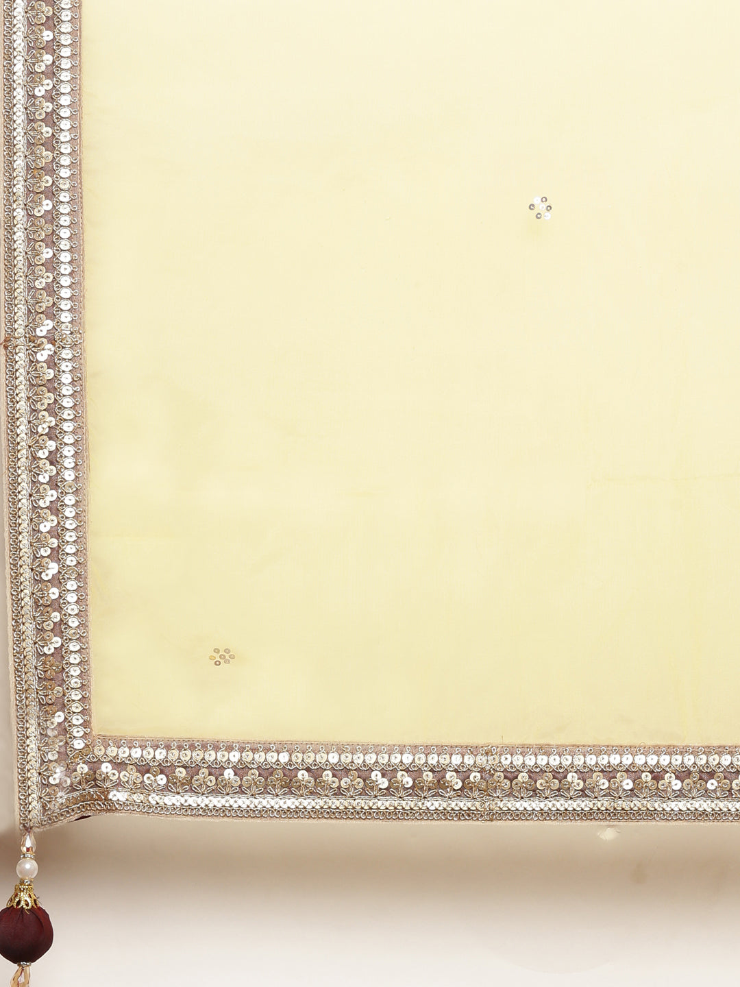 Neerus Maroon Embellished Lehenga Set