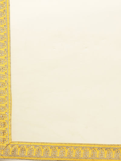 Neeru'S Yellow Embellished Lehenga Set