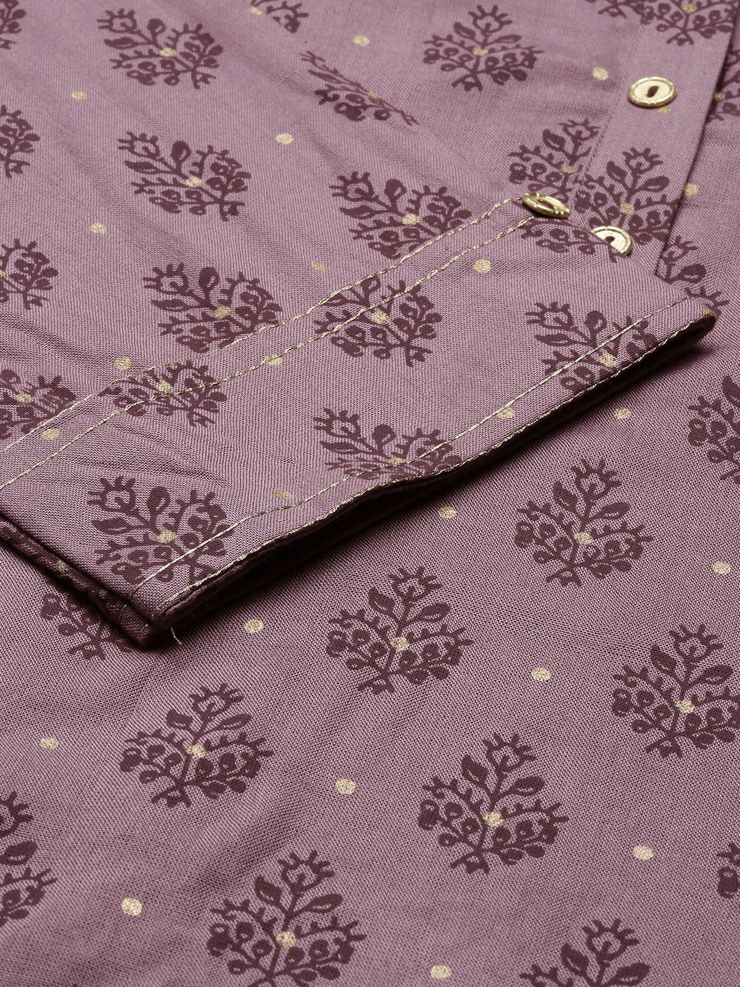 Neeru's Onion Color Cotton Fabric Tunic