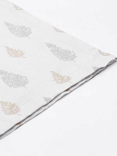 Neeru's Gray Color Cotton Print Fabric Plazzo