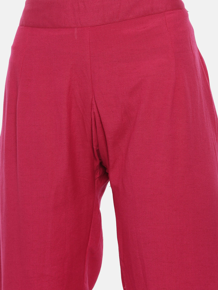 Neerus Beige Printed High Low Kurta