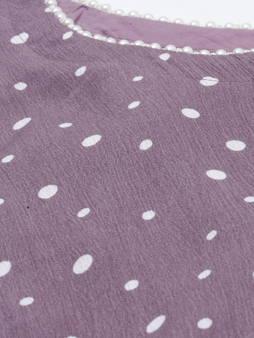 Neeru's Lavender Color Chiffon Fabric Tunic