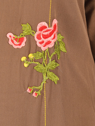 Neeru's Women L Peach Color Georgette Fabric Tunic 40