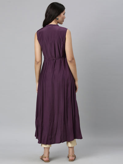 Neeru'S GRAPE color, MUSLIN fabric Kurta