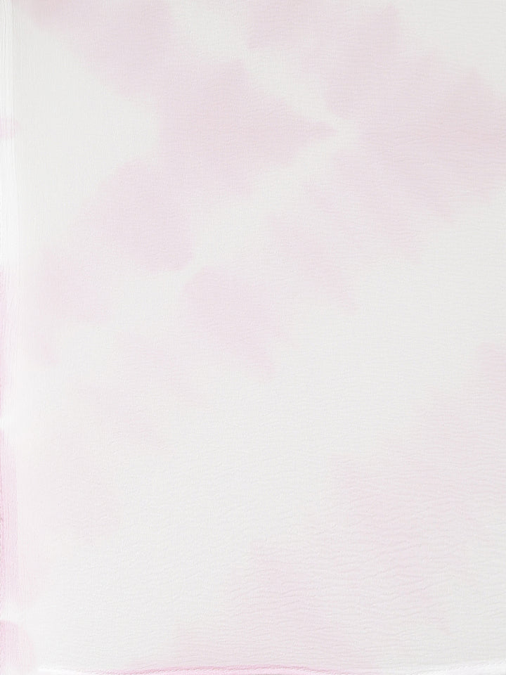 Neerus Women Lavender Solid Calf Length Kurta And Trousers With Dupatta