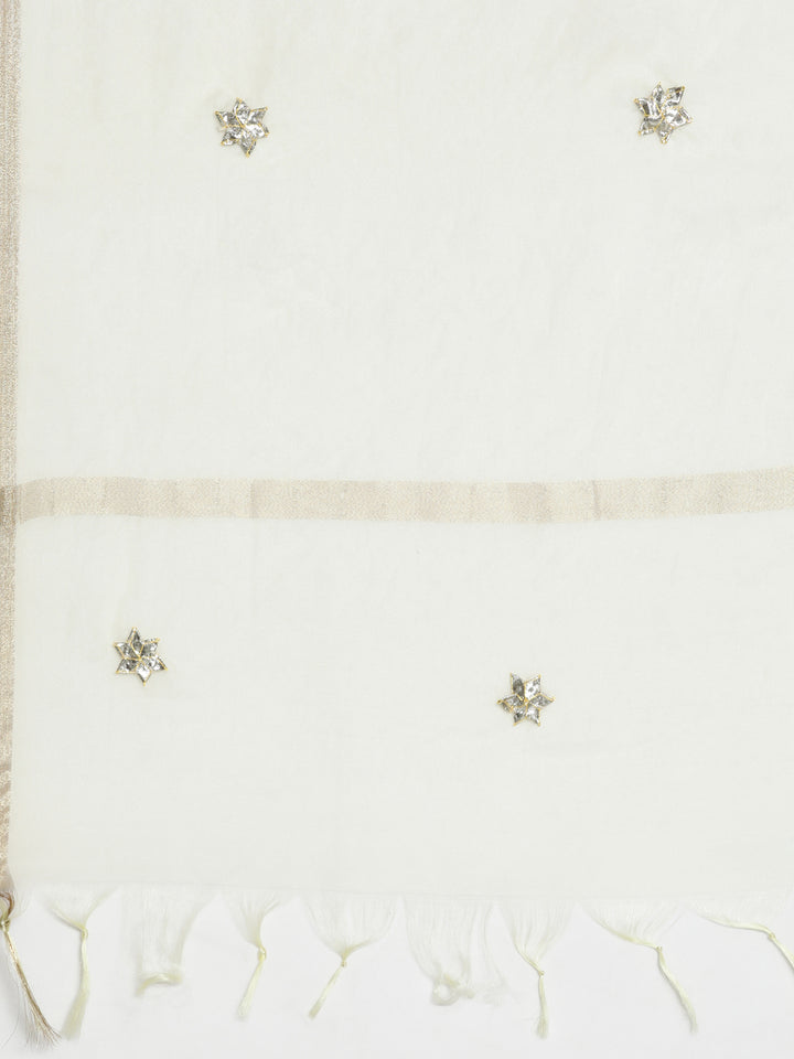 Neerus Yellow Regular Calf Length Printed Kurta Solid Palazzos With Dupatta